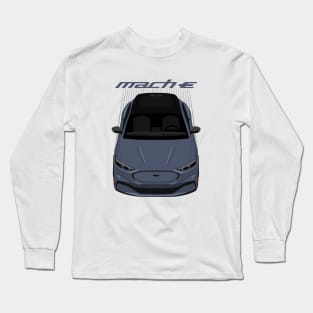 Ford Mustang Mach E SUV - infinite Blue Long Sleeve T-Shirt